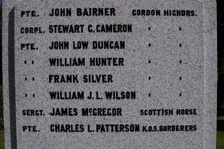 War memorial face two