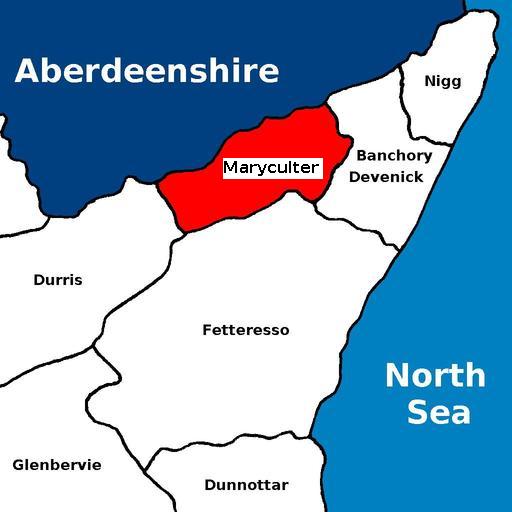 map of Maryculter